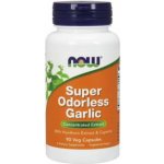 Now Foods Odorless Garlic česnekový extrakt bez zápachu 100 softgelových kapslí – Hledejceny.cz