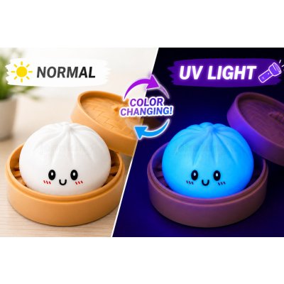 Squishy Dumpling Bun UV Edition – Zbozi.Blesk.cz