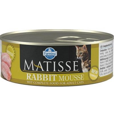 Farmina MO P MATISSE cat rabit mousse pena 85 g