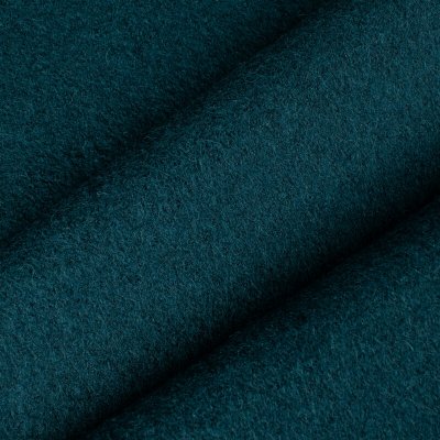 Takoy Vlněná kabátová látka / loden Iza smaragdová – Zboží Mobilmania
