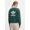 Dámská mikina adidas mikina Originals dámská s potiskem IY4715 zelená