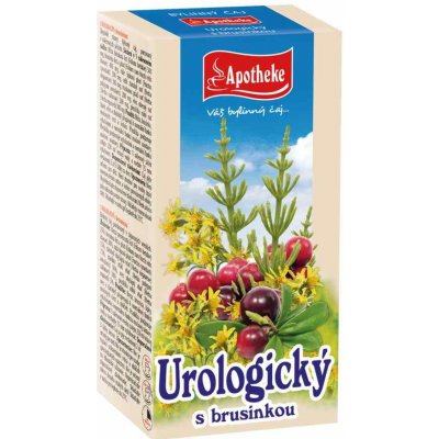 Apotheke Urologický čaj s brusinkou 20 x 2 g – Zbozi.Blesk.cz