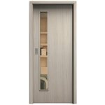 Sapeli Elegant Komfort M60 posuvné borovice bílá 60 x 210 cm Planibel bronz – Hledejceny.cz