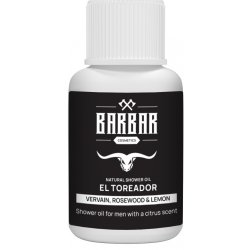 BARBAR Sprchovací olej EL TOREADOR pro muže 100 ml