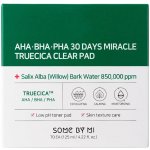 Some By Mi AHA BHA PHA 30 Days Miracle TrueCica Clear Pad exfoliační pleťové tampony pro problematickou pleť 70 ks – Sleviste.cz