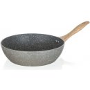 Pánev Banquet Wok s nepřilnavým povrchem Natural Stone 28 x 7,8 cm