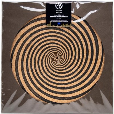 Audio Anatomy CORK SPIRAL DESIGN: Antivibrační korkový slipmat 3mm – Zboží Mobilmania