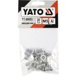 Nýtovací matice M5 hliník, 20 ks – Hledejceny.cz