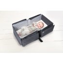 Delta Baby Doomoo BASICS Baby travel a přenosná taška Tm. šedá