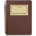 Bobo Retro kroužkový zápisník B6 linkovaný bordo 70 listů – Zboží Živě