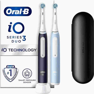 Oral-B iO Series 3 Duo Black/Blue – Zboží Živě