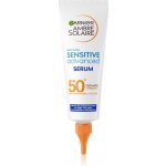 Garnier Ambre Solaire Sensitive Advanced Serum SPF50+ unisex opalovací ochranné sérum na tělo i obličej 125 ml – Hledejceny.cz