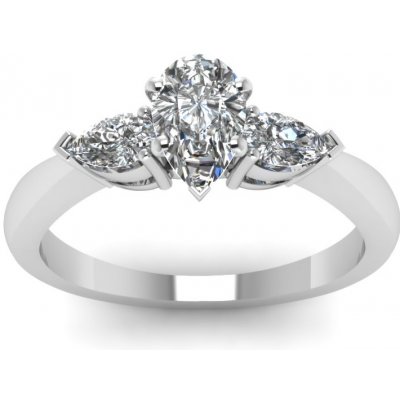 Oivie Stříbrný prsten se zirkony 2178 – Zboží Dáma