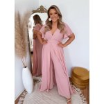 Zazza dlouhý elegantní overal starorůžový – Hledejceny.cz
