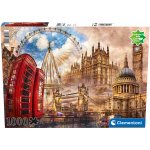 Clementoni Londýn vintage 1000 dílků – Zboží Dáma