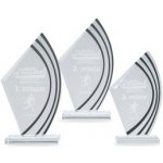 Sabe skleněná plaketa – Zboží Dáma