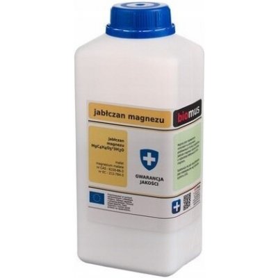 Jablečnan hořečnatý v prášku čistý malát Biomus 500 g – Hledejceny.cz