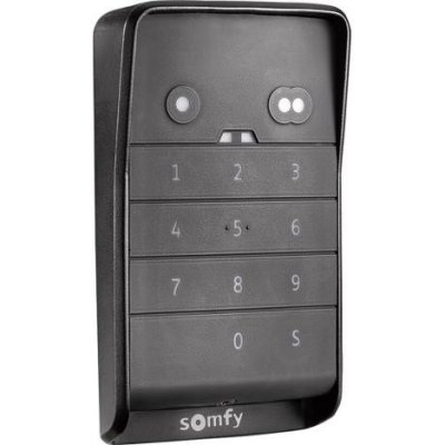 Somfy KeyPad 2 io - bezdrátová kódová klávesnice pro ovládání pohonu brány a vrat, 868 MHz 2-kanálová – Zboží Mobilmania