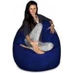 CrazyShop sedací vak Hruška Mega tmavě modrá – Zboží Mobilmania