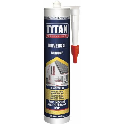 Tytan Professional Silikon univerzální 280 ml šedá – Zboží Mobilmania