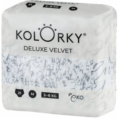 KOLORKY DELUXE VELVET M 5-8 kg 21 ks – Zboží Mobilmania