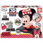 Educa 3D puzzle Minnie Mouse 160 ks s barvami – Hledejceny.cz