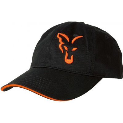 Fox Kšiltovka Black & Orange Baseball Cap – Zboží Mobilmania