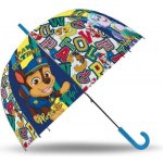 Deštník Tlapková patrola průhledný – Sleviste.cz