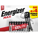Energizer Max AAA 8 ks 961014 – Zboží Mobilmania