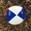 Ostatní společenské hry Žonglovací míček 65mm JuggleDream na trénování žonglování Modro-bílá