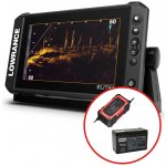 Lowrance - Sonar Elite FS 9 se sondou Active Imaging 3v1 + baterie 12V/7Ah + nabíječka Geti 6A 12V – Sleviste.cz