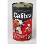 Calibra Dog Adult Beef Liver Vegetables in Jelly 12 x 1240 g – Hledejceny.cz