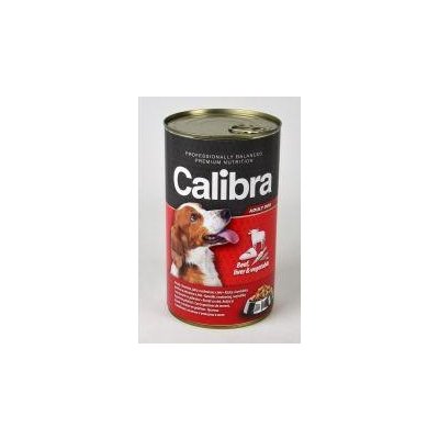 Calibra Dog Adult Beef Liver Vegetables in Jelly 12 x 1240 g – Hledejceny.cz