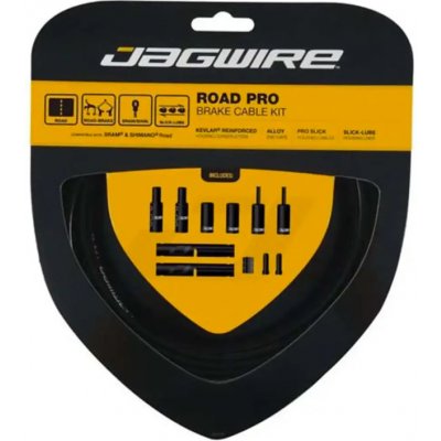 Jagwire Road Pro Brake Kit Brzdový set černá – Zboží Dáma