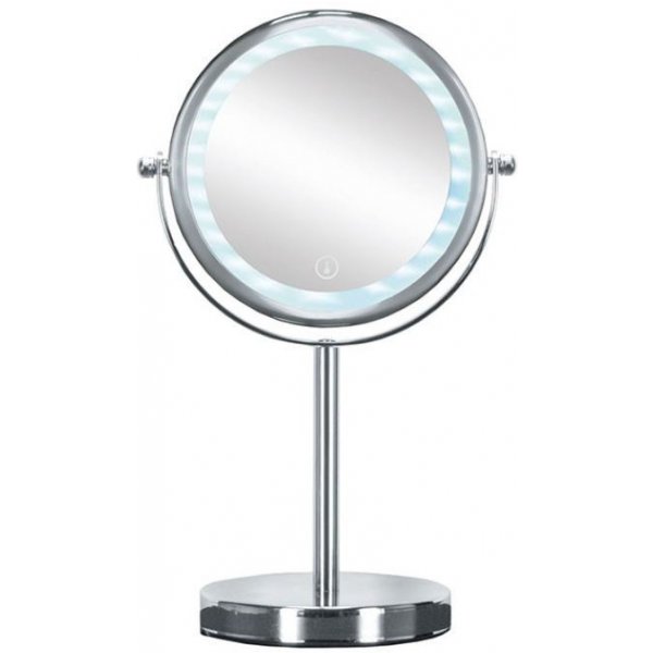 Bright Mirror kosmetické zrcátko s LED osvětlením 5887124886 od 1 090 Kč -  Heureka.cz