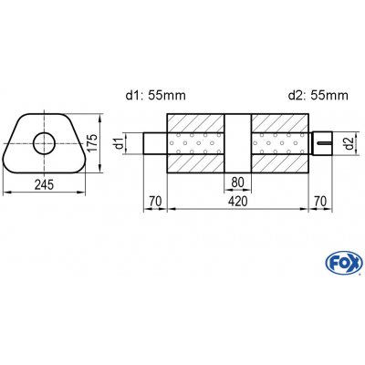 FOX UNI-K71142055s – Hledejceny.cz