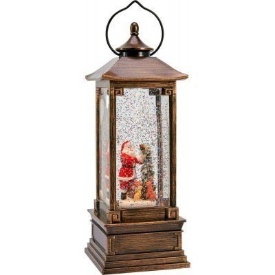 Markslöjd 706445 LED Vánoční dekorace NOEL LED 0,5W 3xAA lucerna bronz 706445 – Hledejceny.cz