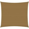 Sluneční a stínicí plachta vidaXL HDPE 160 g/m² 2 x 2,5 m taupe