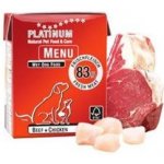 Platinum Natural Menu Adult Beef & Chicken 375 g – Zboží Mobilmania