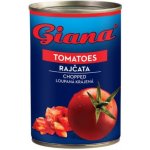 Giana Rajčata loupaná krájená 400g – Zboží Dáma
