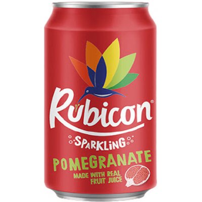 Rubicon Granátové jablko Šumivý Džus 330 ml – Sleviste.cz