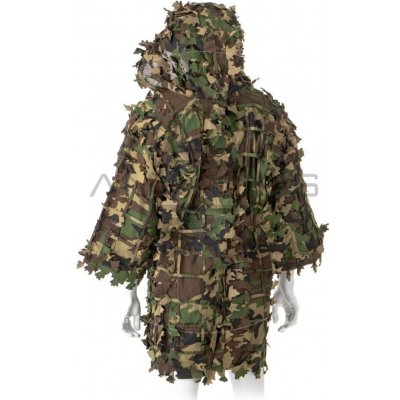 Invader Gear Invader Gear maskovací převlečník Ghillie Base Leaf Woodland – Zboží Dáma