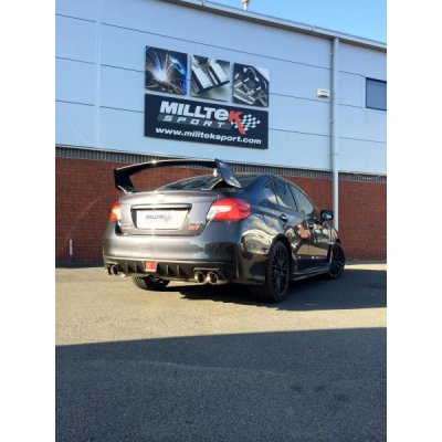 Milltek Sport Catback výfuk Subaru Impreza WRX/STi sedan (14-) - koncovky GT100 leštěné – Hledejceny.cz