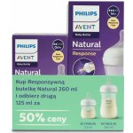 Avent startovací sada lahví průhledná 125ml + 260ml – Zboží Dáma