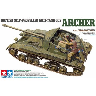 Tamiya British Self-Propelled Anti-Tank Gun Archer 1:35 – Zboží Mobilmania