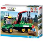 Sluban B0778 Traktor s přívěsem na klády – Zboží Dáma