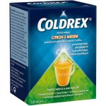 COLDREX HORKÝ NÁPOJ CITRON S MEDEM POR 750MG/10MG/60MG POR PLV SOL SCC 10 I – Zbozi.Blesk.cz