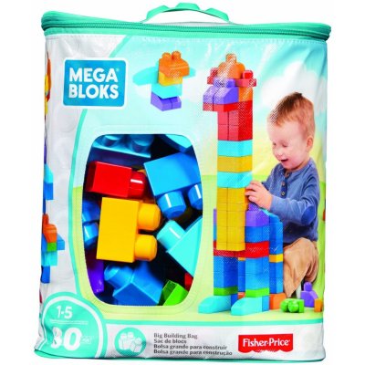 Mega Bloks First Builders Big Building bag 80 ks – Zbozi.Blesk.cz