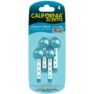 California Scents VENT STICKS SINGLE SCENT Ocean Wave – Hledejceny.cz