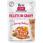 Brit Care Cat Fillets in Gravy Savory Salmon 85 g – Sleviste.cz